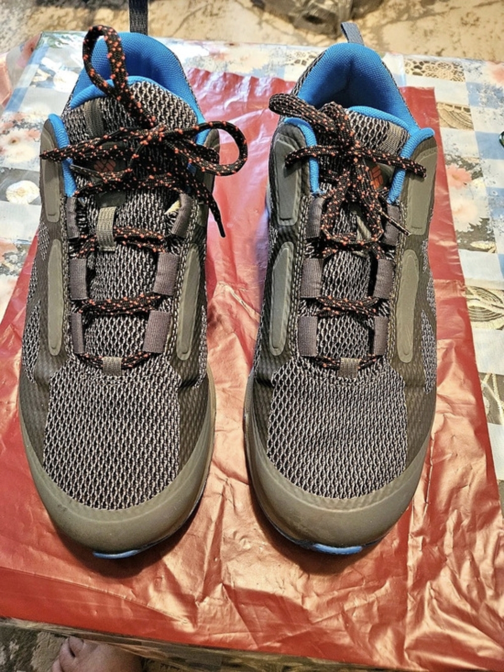 Columbia Men's Sneakers Gray & Blue US 11